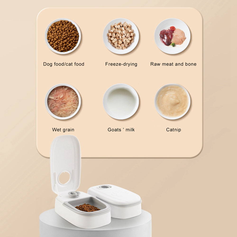 Smart Feeding Made Easy – Automatic Pet Food Dispenser for Cats & Dogs