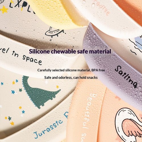 Waterproof Silicone Baby Bib – Food Grade & Easy Clean
