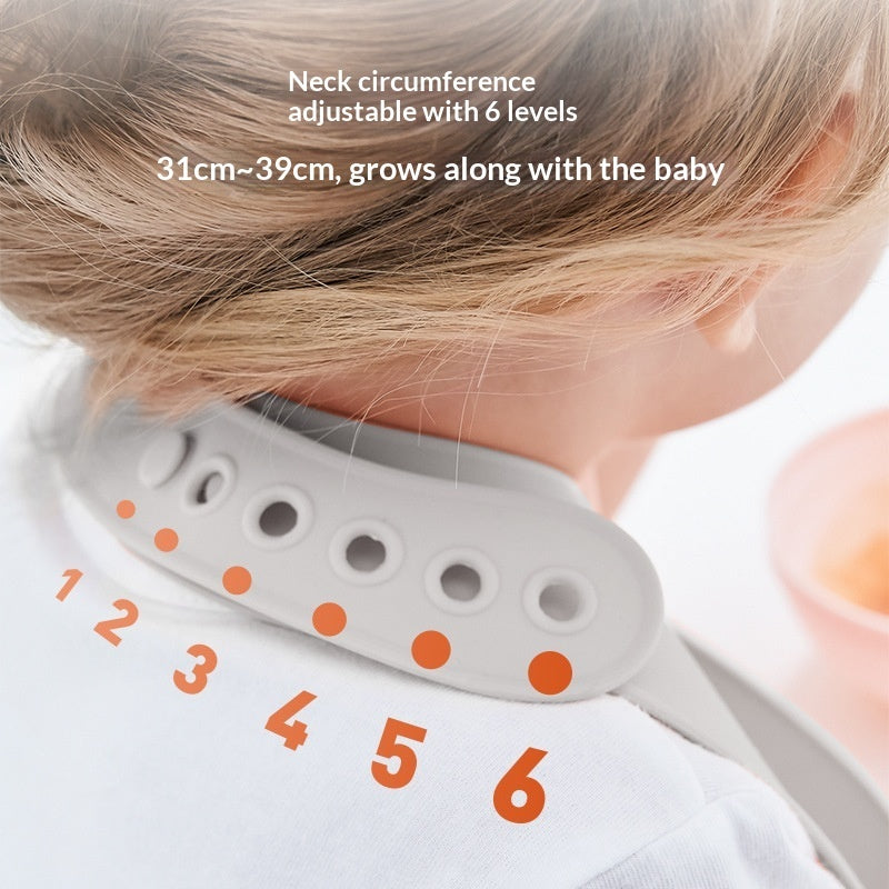 Waterproof Silicone Baby Bib – Food Grade & Easy Clean