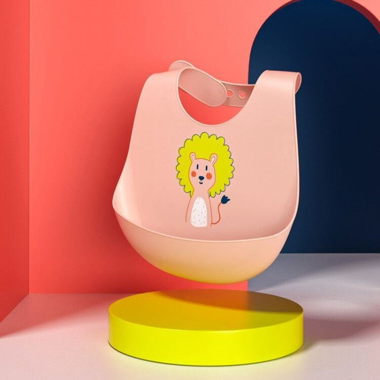 Waterproof Silicone Baby Bib – Food Grade & Easy Clean